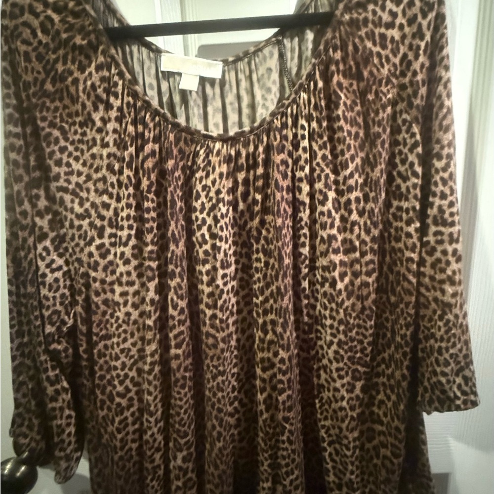 Michael Kors Animal Print Top